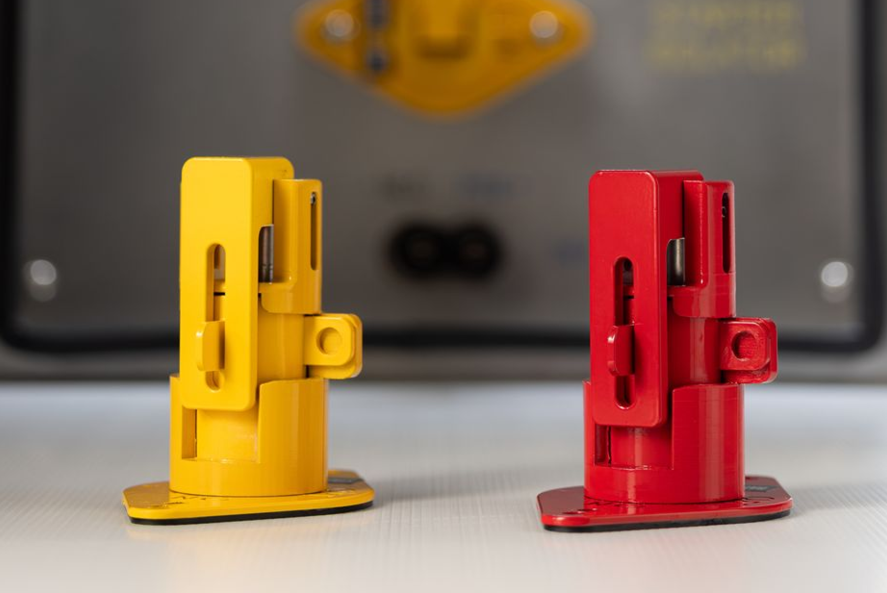 Two items with a background